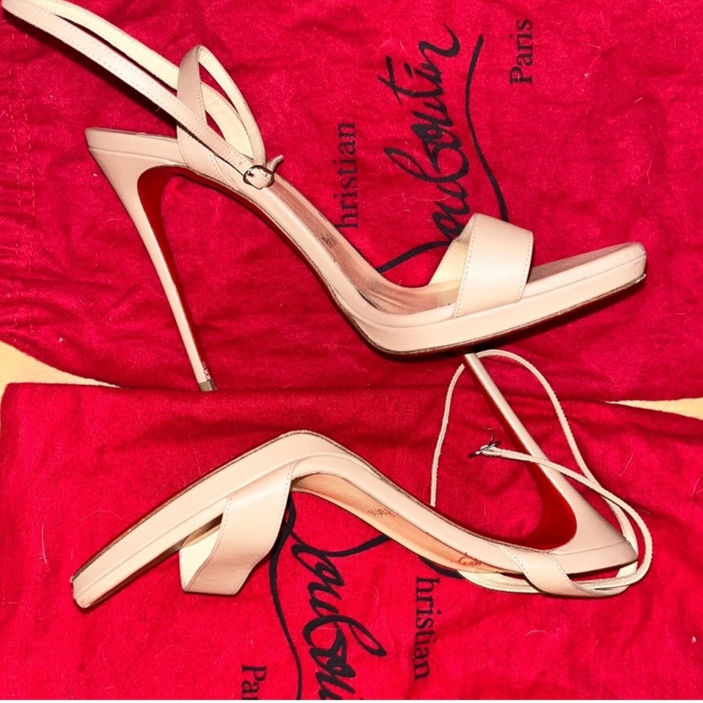 Christian Louboutin Loubi Queen Heels